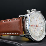 Breitling Navitimer B01 Chronograph AB0139211G1P1 41MM Stainless Steel Cream Dial Full Set WARRANTY
