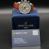 Breitling Navitimer B01 Chronograph AB0139211G1P1 41MM Stainless Steel Cream Dial Full Set WARRANTY
