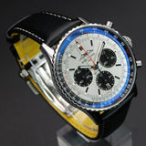 Breitling Navitimer B01 Chronograph AB0138241G1P1 43MM Stainless Steel Silver Dial Full Set WARRANTY