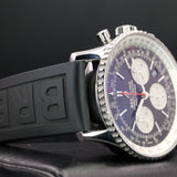 Breitling Navitimer B01 Reverse Panda Chronograph AB0121211B1X1 43MM Stainless Steel Black Dial Full Set WARRANTY
