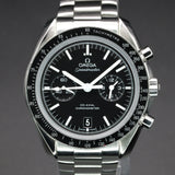 Omega Speedmaster Moonwatch "2 Counters" 311.30.44.51.01.002 44MM Steel Black Dial Full Set WARRANTY