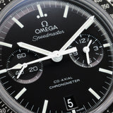 Omega Speedmaster Moonwatch "2 Counters" 311.30.44.51.01.002 44MM Steel Black Dial Full Set WARRANTY