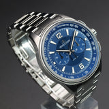 Jaeger-LeCoultre Polaris Chronograph Bracelet Q9028180 42MM Stainless Steel Blue Dial Full Set WARRANTY