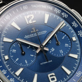 Jaeger-LeCoultre Polaris Chronograph Bracelet Q9028180 42MM Stainless Steel Blue Dial Full Set WARRANTY