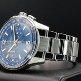 Jaeger-LeCoultre Polaris Chronograph Bracelet Q9028180 42MM Stainless Steel Blue Dial Full Set WARRANTY