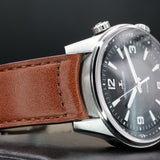 Jaeger-LeCoultre Polaris Automatic Q9008471 41MM Stainless Steel Black Dial Full Set WARRANTY