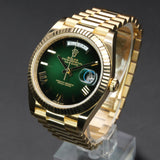 Rolex Day-Date 228238 40MM Green Ombre Dial Full Set WARRANTY