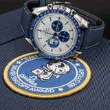 Omega Speedmaster Snoopy 310.32.42.50.02.001 42MM Steel Silver Dial Full Set WARRANTY
