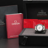 Omega Speedmaster Professional Moonwatch 310.30.42.50.04.001 42MM Steel White Dial Full Set WARRANTY