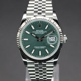 Rolex Datejust 36 Dated 2026 126234 36MM Steel Mint Green Dial Full Set WARRANTY