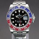 Rolex Jubilee GMT-Master II Pepsi 126710BLRO 40MM Steel Black Dial Full Set WARRANTY