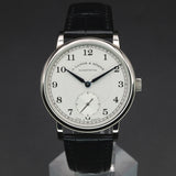 A. Lange & Sohne 1815  235.026 38.5MM White Gold Silver Dial Full Set WARRANTY
