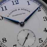 A. Lange & Sohne 1815  235.026 38.5MM White Gold Silver Dial Full Set WARRANTY