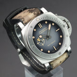 Panerai Submersible Navy Seal PAM01518 44MM Steel Grey Dial Full Set WARRANTY