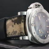 Panerai Submersible Navy Seal PAM01518 44MM Steel Grey Dial Full Set WARRANTY