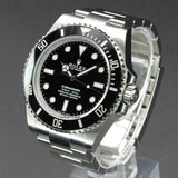 Rolex Submariner No Date Box 124060 41MM Steel Black Dial Full Set WARRANTY