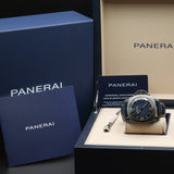 Panerai Luminor 2025 Anniversary PAM02025 44MM Steel Blue Dial Full Set WARRANTY