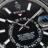 Rolex Sky-Dweller 336239 42MM White Gold Black Dial Full Set WARRANTY