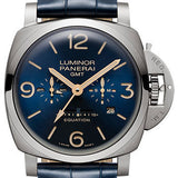 Panerai Luminor Equation of Time - 47mm - Brushed Titanium - Blue Dial - PAM00670