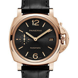 Panerai Luminor Due - 38mm - Polished Goldtech - Black Sun-Brushed Dial - PAM01029