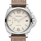 Panerai Luminor Due - 38mm - Polished Steel - White Dial - PAM01043