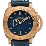 Panerai Submersible Bronzo Blu Abisso - 42mm Bronze Case - Blue Dial - PAM01074