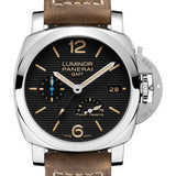 Panerai Luminor 1950 3 Days GMT Power Reserve Automatic Acciaio Watch - PAM01537