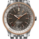 Breitling Navitimer Automatic 41 Watch - Steel & Red Gold - Anthracite Dial - Steel Bracelet - U17326211M1A1