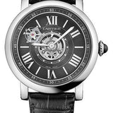 Cartier Rotonde de Cartier Astrotourbillon Cristal de Carbone Watch - 47 mm Niobium-Titanium Case - W1556221