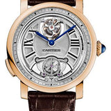 Cartier Rotonde de Cartier Minute Repeater Flying Tourbillon Watch - 45 mm Pink Gold Case - W1556229