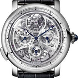 Cartier Rotonde de Cartier Grande Complication Skeleton Watch - 45 mm Platinum Case - W1556251