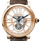 Cartier Rotonde de Cartier Skeleton Flying Tourbillon Numbered Edition of 100 Watch - 45 mm Pink Gold Case - W1580046