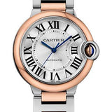 Cartier Ballon Bleu de Cartier Watch - 36 mm Steel Case - Pink Gold Bezel - W2BB0003