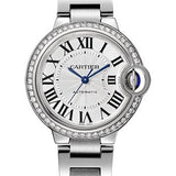 Cartier Ballon Bleu de Cartier Watch - 33 mm Steel Case - Diamond Bezel - W4BB0016