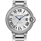 Cartier Ballon Bleu de Cartier Watch - 36 mm Steel Case - Silvered Dial - Interchangeable Bracelet - W4BB0024