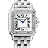 Cartier Panthere de Cartier Watch - 27 mm Steel Case - Diamond Bezel - W4PN0008