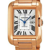 Cartier Tank Anglaise Watch - Medium Pink Gold Case - W5310003