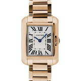 Cartier Tank Anglaise Watch - Small Pink Gold Case - W5310013