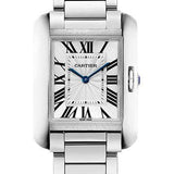 Cartier Tank Anglaise Watch - 34.7 mm Steel Case - W5310044