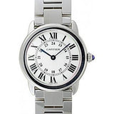 Cartier Ronde Solo Watch - Small Steel Case - W6701004