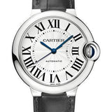 Cartier Ballon Bleu de Cartier Watch - 36.6 mm Steel Case - Black Alligator Strap - W69017Z4