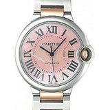 Cartier Ballon Bleu de Cartier Watch - Medium Steel And Pink Gold Case - Pink Mother-of-Pearl Dial - W6920033