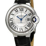 Cartier Ballon Bleu de Cartier Watch - 33 mm Steel Case - Black Alligator Strap - W6920085