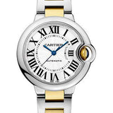 Cartier Ballon Bleu de Cartier Watch - 33 mm Steel And Yellow Gold Case - Yellow Gold And Steel Bracelet - W2BB0002