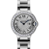 Cartier Ballon Bleu de Cartier Watch - Small White Gold Case - Diamond Bezel - WE9003Z3