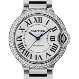 Cartier Ballon Bleu de Cartier Watch - Medium White Gold Case - Diamond Bezel - WE9006Z3