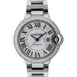 Cartier Ballon Bleu de Cartier Watch - 33 mm White Gold Diamond Case - WE902065