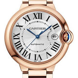 Cartier Ballon Bleu de Cartier Watch - 40 mm Rose Gold Case - Silvered Dial - Interchangeable Bracelet - WGBB0039