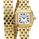 Cartier Panthere de Cartier Double Loop Watch - 22 mm Yellow Gold Case - Yellow Gold Double Loop Bracelet - WGPN0013