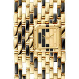 Cartier Panthere de Cartier Cuff Watch - 22 mm Yellow Gold And Black Lacquer Case - WGPN0017